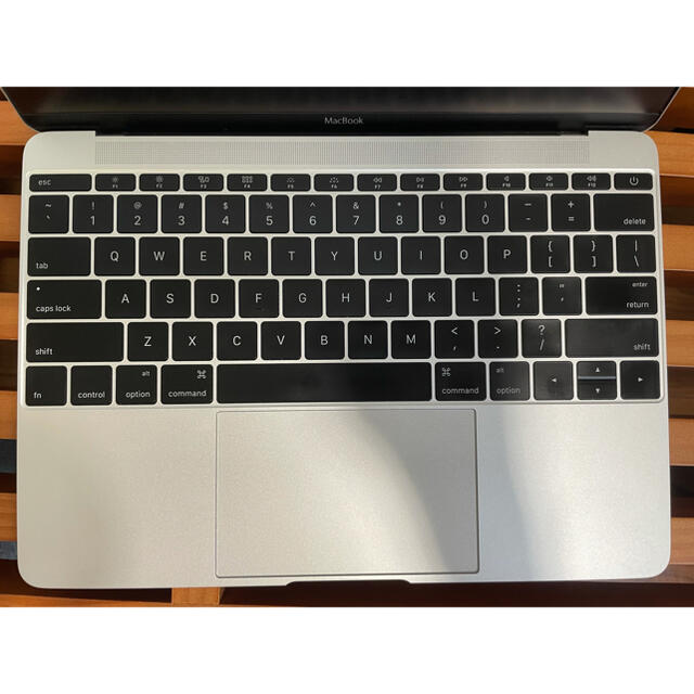 APPLE MacBook 12インチ シルバー（USキーボード） - ノートPC