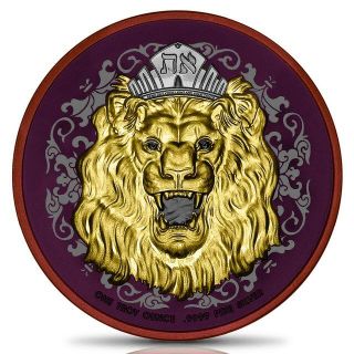 ヒジュ様専用 2021 ニウエ ROARING LION 1オンス カラー銀貨　(貨幣)