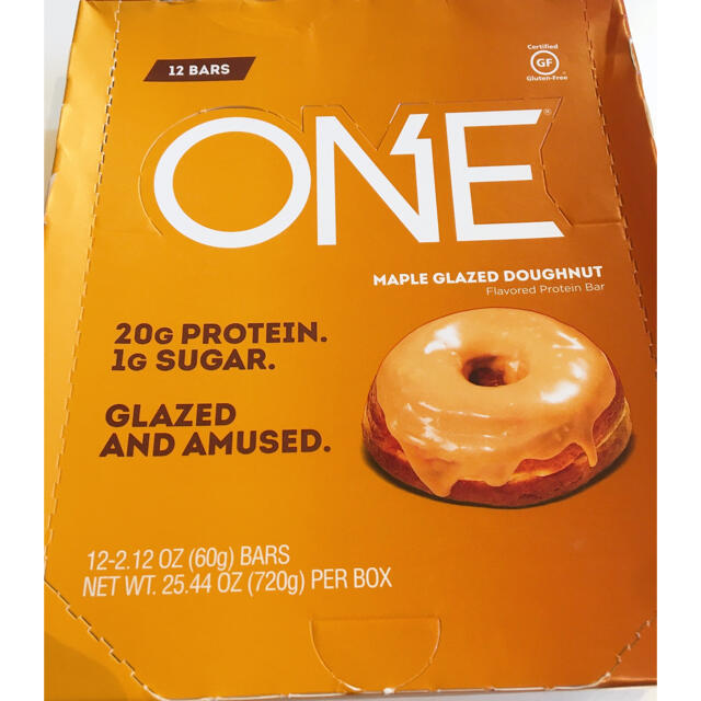 ONEバー メープルグレーズドドーナツ🍩新品｢12本｣ 食品/飲料/酒の健康食品(プロテイン)の商品写真