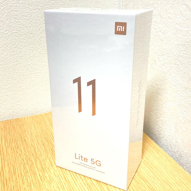 新品未開封 Xiaomi Mi 11 Lite 5G トリュフブラック
