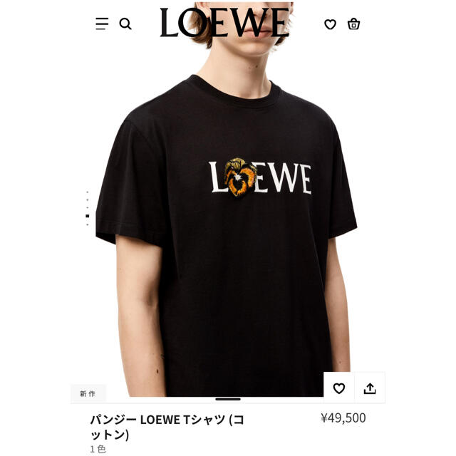 LOEWE - loewe 新作Tシャツの通販 by ☆|ロエベならラクマ LOEWE - loewe 新作Tシャツの通販 by ☆|ロエベならラクマ