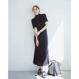 スナイデル(SNIDEL)のRANDEBOO  Summer knit op 完売品(ロングワンピース/マキシワンピース)