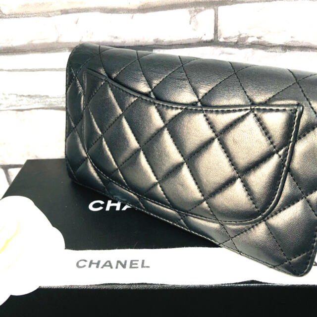 超美品☆カッコいい☆CHANEL☆ボーイ☆二つ折り財布☆ウォレット☆