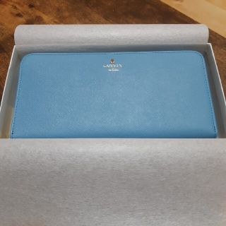 ランバンオンブルー(LANVIN en Bleu)のLANVIN en Bleu リュクサンブール ラウンドファスナー長財布(財布)