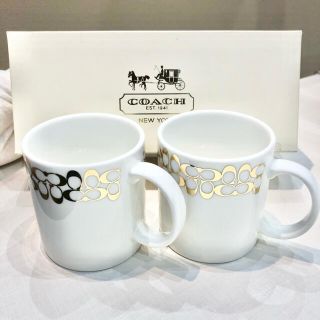 コーチ(COACH)の♪ コーチ　ペアマグカップ　♪(グラス/カップ)