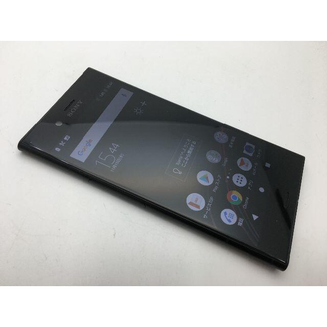 SIMフリー au XPERIA XZ1 SOV36 ブラック◆美品◆196