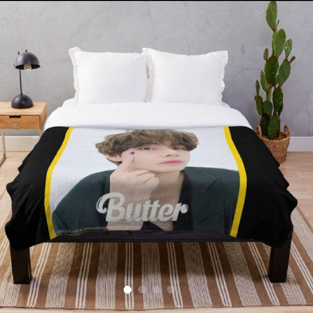 BTS Butter  ブランケット  V テテ ✩.*˚