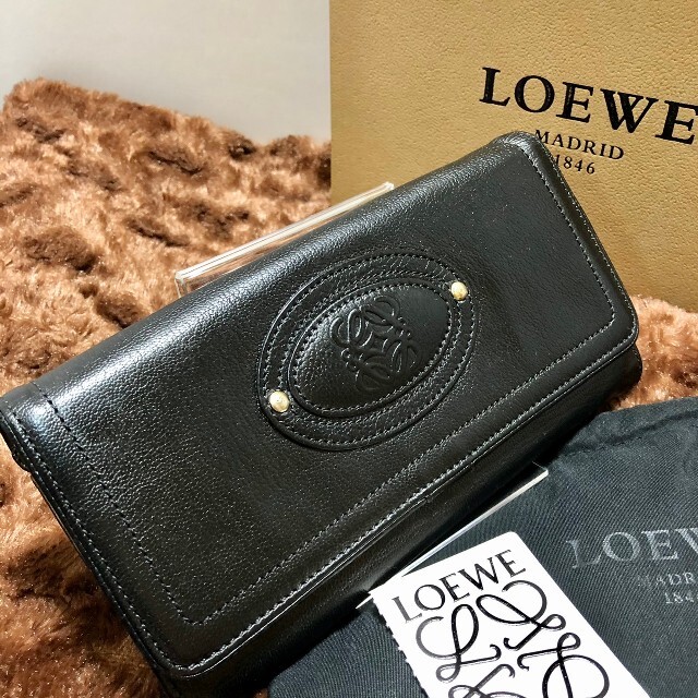 LOEWE(ロエベ)の✨綺麗　LOEWE　ロエベ　長財布 レディースのファッション小物(財布)の商品写真