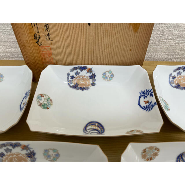 【新品・未使用】深川製磁　刺身皿揃　10点 インテリア/住まい/日用品のキッチン/食器(食器)の商品写真