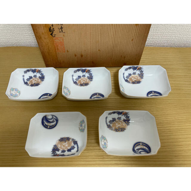 【新品・未使用】深川製磁　刺身皿揃　10点 インテリア/住まい/日用品のキッチン/食器(食器)の商品写真