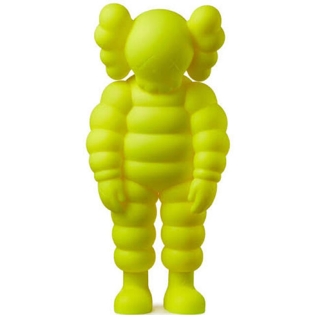 KAWS WHAT PARTY yellow