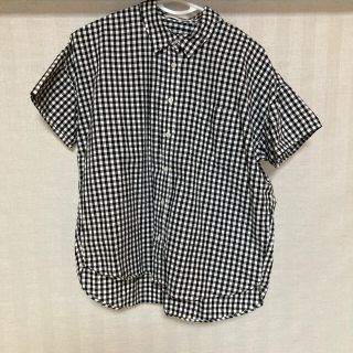 ローリーズファーム(LOWRYS FARM)のLOWRYS FARM Mサイズ　ギムガムチェックシャツ(Tシャツ(半袖/袖なし))