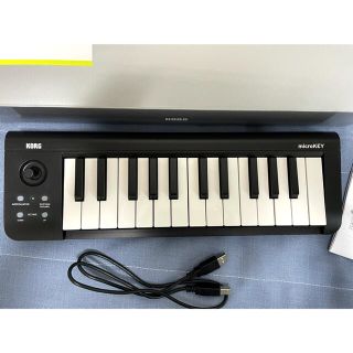 コルグ(KORG)の【値下げ】MIDIキーボード・ミニ25鍵盤　KORG(MIDIコントローラー)