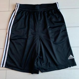 アディダス(adidas)のアディダス ハーフパンツ 黒 ドライ ジュニアサイズL(パンツ/スパッツ)