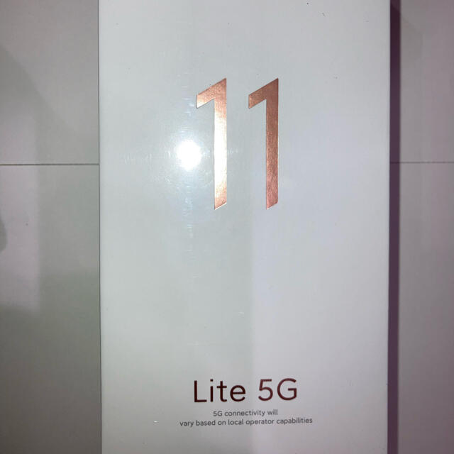 Mi 11 Lite 5G トリュフブラック【新品未使用】