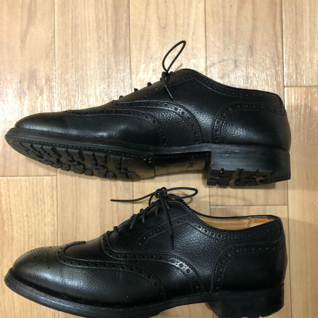 Alden(オールデン)のALDEN オールデン  ウィングチップ  US7.5. 25.5cm ブラック メンズの靴/シューズ(ドレス/ビジネス)の商品写真