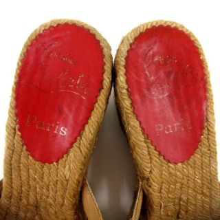 Christian Louboutin - クリスチャンルブタン ミュール ウェッジソール