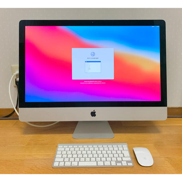 Apple(アップル)のiMac 5K 27inch 1TB 32GB late2014  スマホ/家電/カメラのPC/タブレット(デスクトップ型PC)の商品写真
