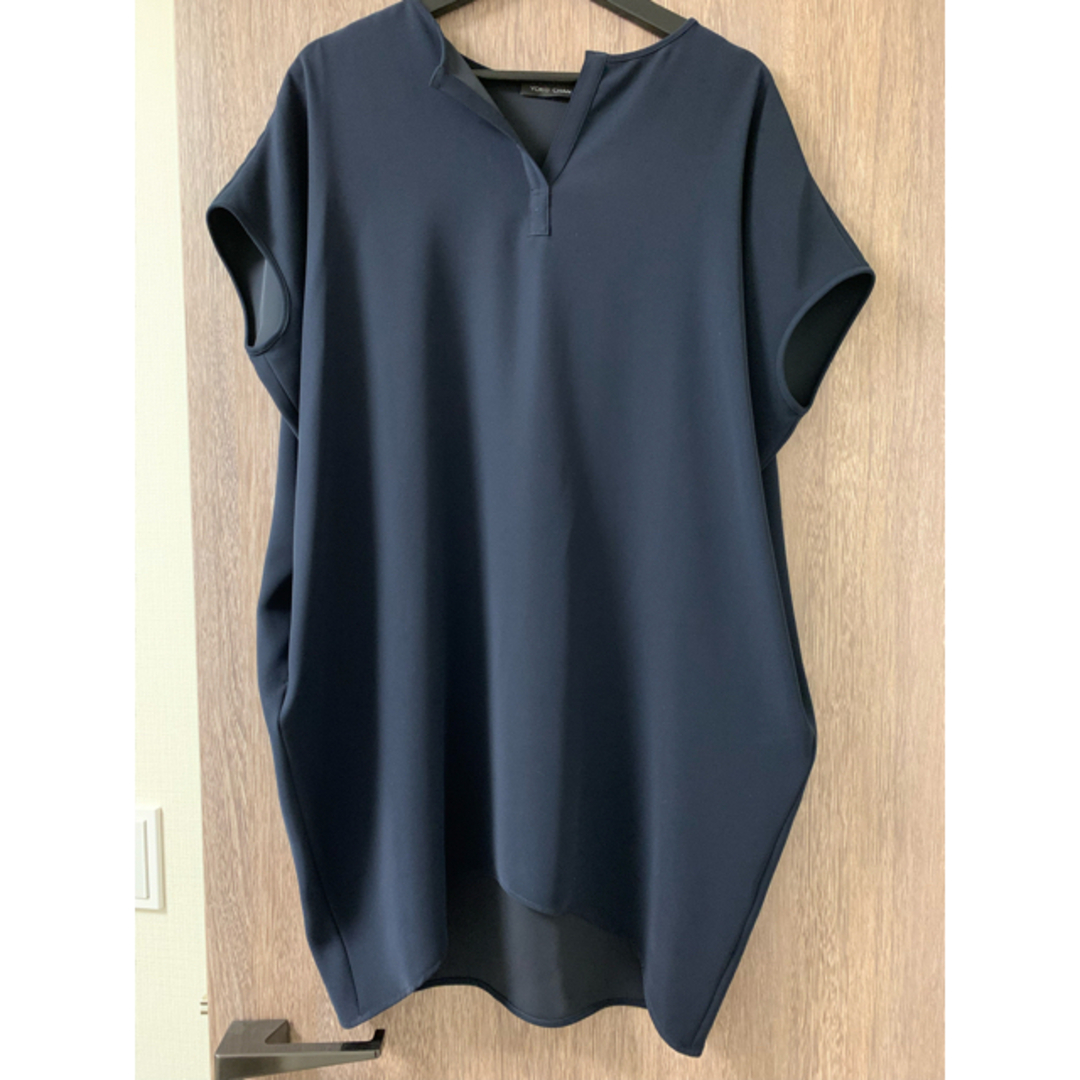 ヨーコチャン　Dolman-sleeve Dress  F Navy 2