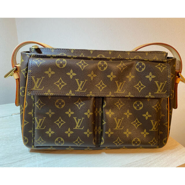 廃盤】LOUIS VUITTON モノグラム ヴィバシテGM ショルダーバッグ