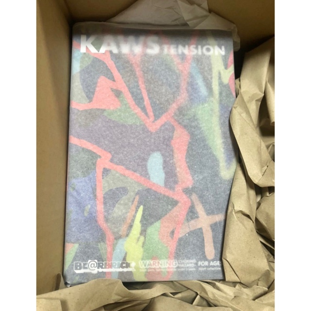 BE@RBRICK KAWS TENSION 100% & 400% | フリマアプリ ラクマ