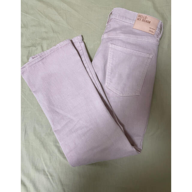 L'Appartement DEUXIEME CLASSE(アパルトモンドゥーズィエムクラス)の【KURO/クロ】Super Stretch Color Denim レディースのパンツ(デニム/ジーンズ)の商品写真