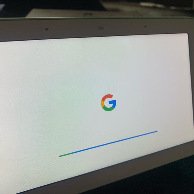 Google(グーグル)の専用ページ★Google グーグルネストハブ　 スマホ/家電/カメラのPC/タブレット(ディスプレイ)の商品写真