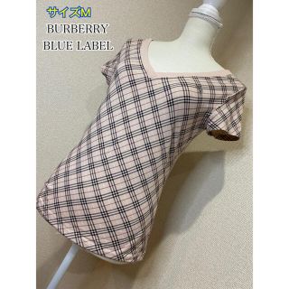 バーバリーブルーレーベル(BURBERRY BLUE LABEL)のBURBERRY BLUE LABEL Vネック カットソー(カットソー(半袖/袖なし))