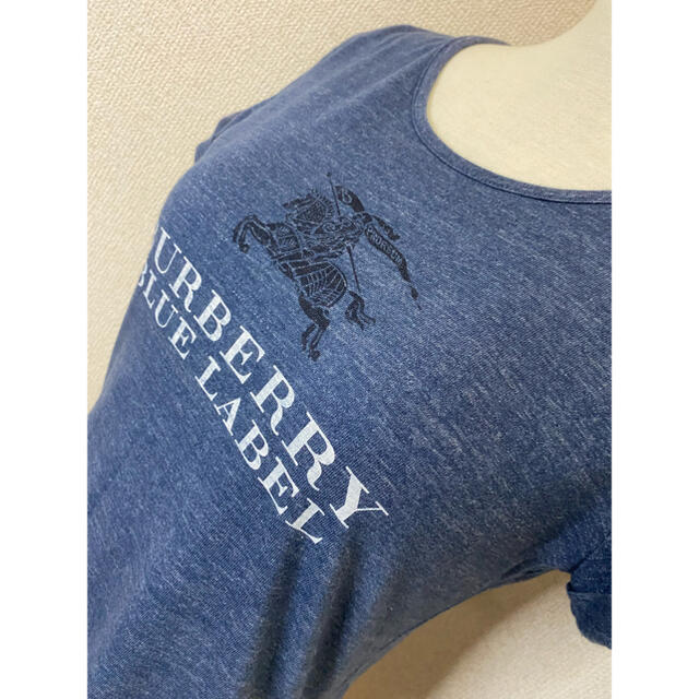BURBERRY BLUE LABEL(バーバリーブルーレーベル)のBURBERRY BLUE LABEL Tシャツ カットソー 美品♪ レディースのトップス(Tシャツ(半袖/袖なし))の商品写真