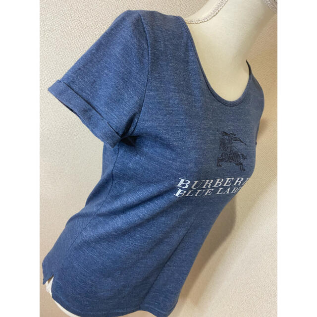 BURBERRY BLUE LABEL(バーバリーブルーレーベル)のBURBERRY BLUE LABEL Tシャツ カットソー 美品♪ レディースのトップス(Tシャツ(半袖/袖なし))の商品写真