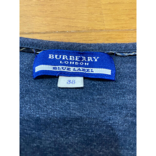 BURBERRY BLUE LABEL(バーバリーブルーレーベル)のBURBERRY BLUE LABEL Tシャツ カットソー 美品♪ レディースのトップス(Tシャツ(半袖/袖なし))の商品写真