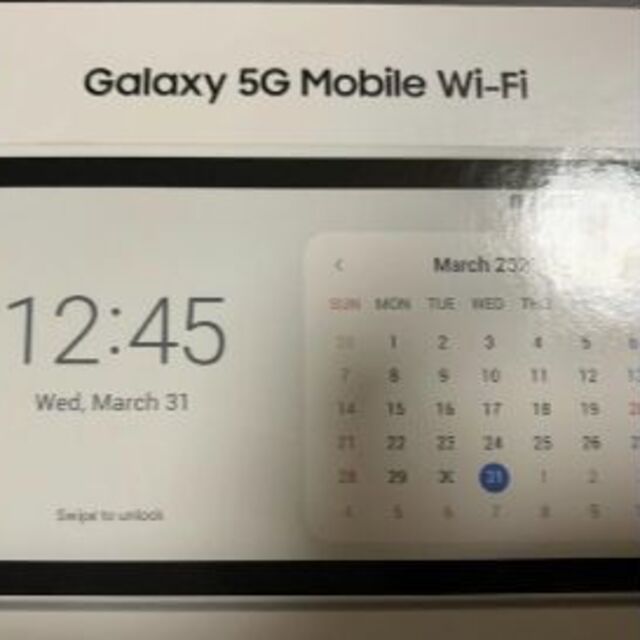 【新品未開封/未通電/SIMフリー】au Galaxy 5G Mobile Wi