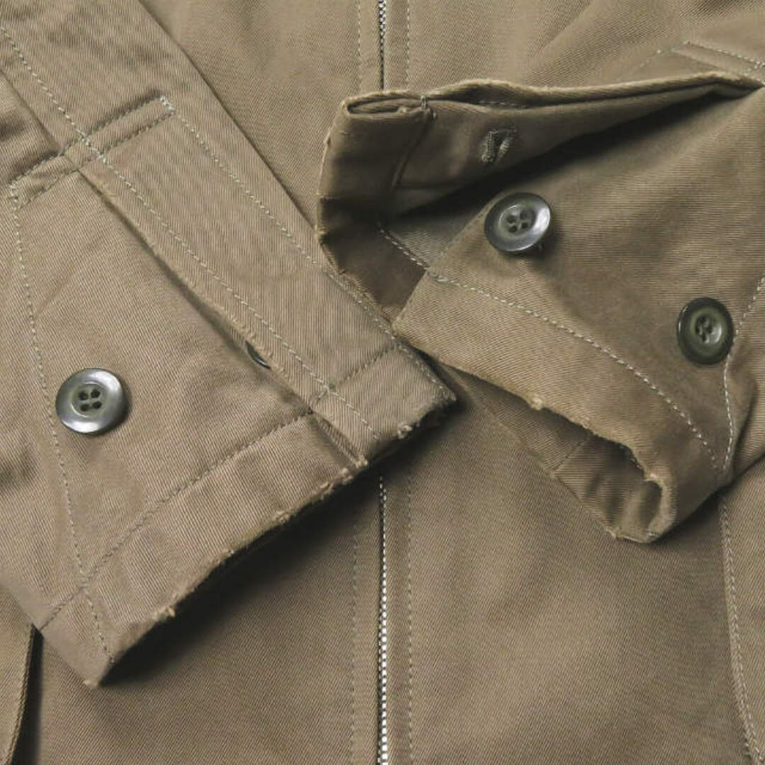 定価3万wjk cotton twill military shirt Sシャツ