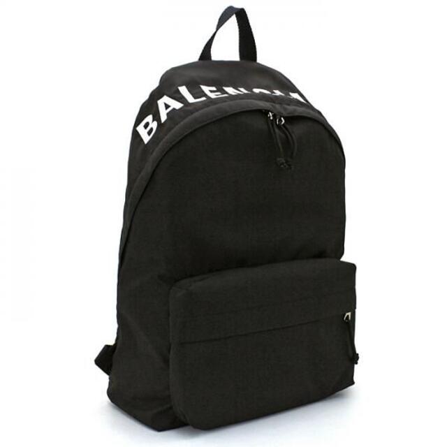 世界の Balenciaga バックパック ブラック バレンシアガ ウィール