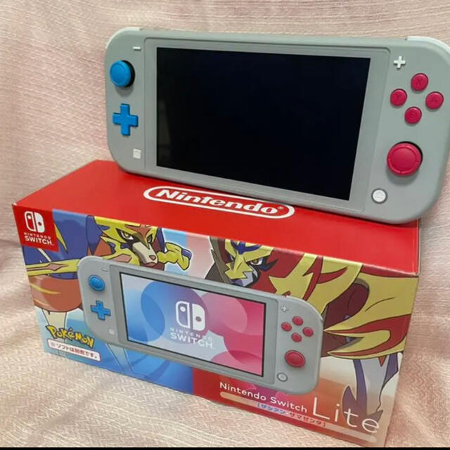 【美品】Nintendo Switch LITE ザシアンマゼンダ