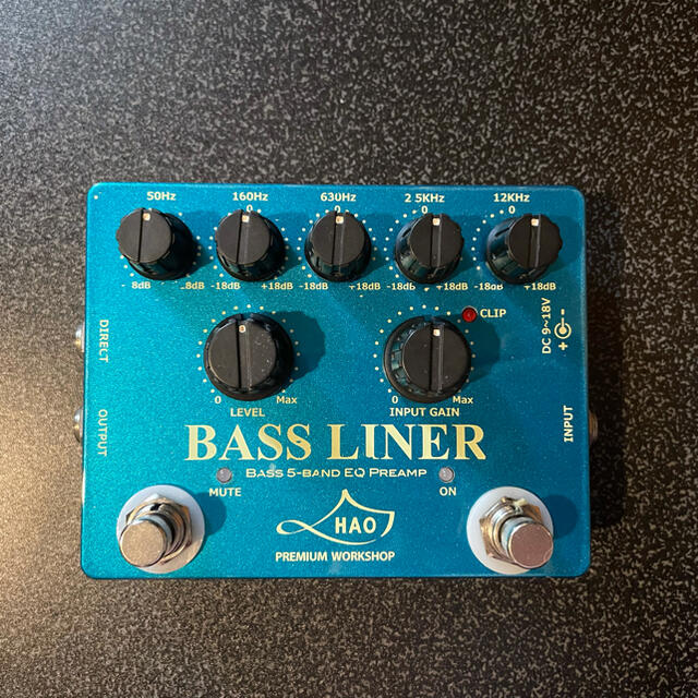 HAO BASS LINER プリアンプ ベース用エフェクター