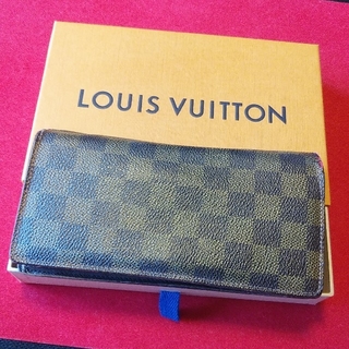 ルイヴィトン(LOUIS VUITTON)の★ルイヴィトン/ダミエ/グラファイト二つ折財布(財布)