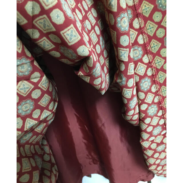 BURBERRY(バーバリー)のBURBERRYS ボヘミアン/エスニック調　ティアードスカート レディースのスカート(ひざ丈スカート)の商品写真