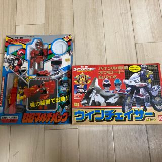 バンダイ(BANDAI)の特警　ウインスペクター　ウインチェイサー　BBマルチパック　バンダイ　ポピニカ(特撮)