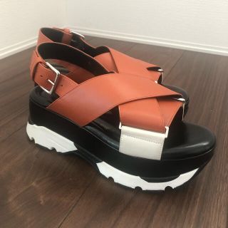 格安即決 てな MARNI マルニ クロスストラップサンダル MARNI - www