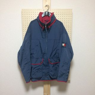 トミーヒルフィガー(TOMMY HILFIGER)の90s TOMMY HILFIGER ナイロンジャケット サイズM (ナイロンジャケット)