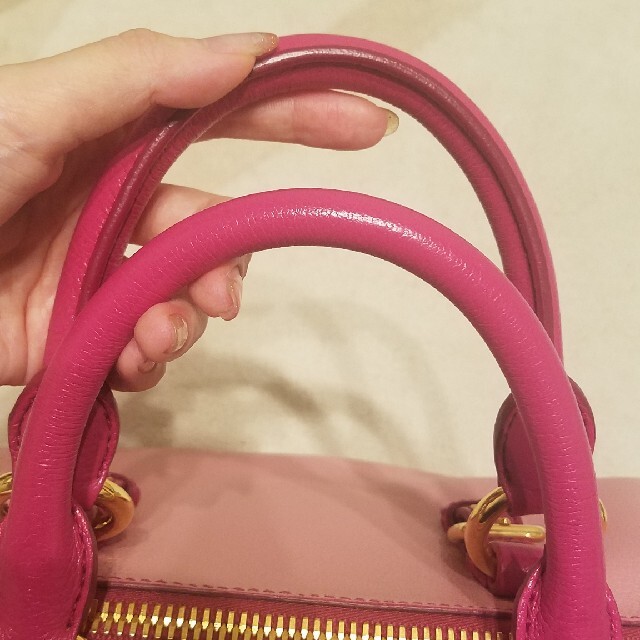 MIUMIUバイカラーバッグ | dreamschebeb.com