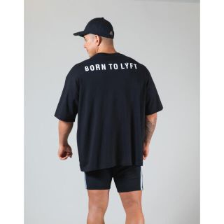 アディダス(adidas)のBORN TO LYFT BACK PRINT BIG T-SHIRT M(Tシャツ/カットソー(半袖/袖なし))