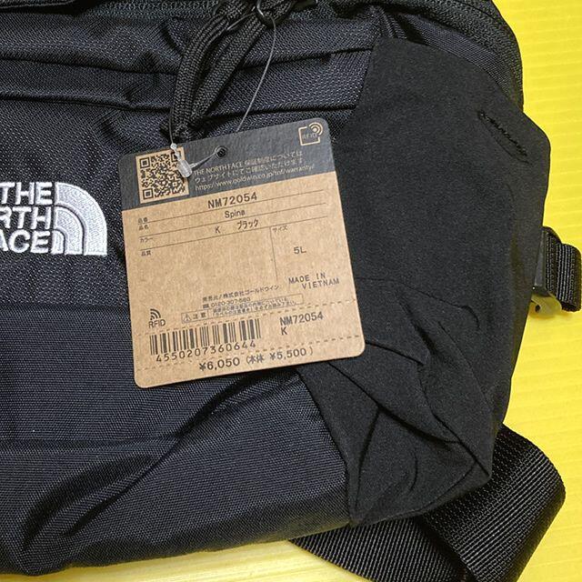 THE NORTH FACE(ザノースフェイス)のザ ノースフェイス スピナ ボディーバッグ ウエストポーチ ブラック レディースのバッグ(ボディバッグ/ウエストポーチ)の商品写真