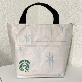 スターバックスコーヒー(Starbucks Coffee)の【ハンドメイド】紙袋リメイク保冷バッグ【スタバ】(バッグ)