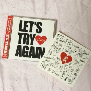 チームアミューズ　LET’S TRY AGAIN 初回限定盤 CD+DVD (ポップス/ロック(邦楽))