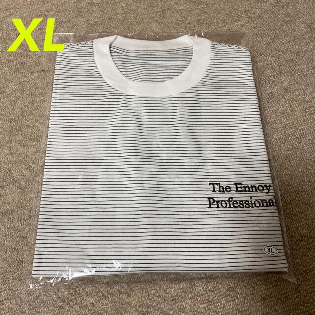 Tシャツ/カットソー(半袖/袖なし)ennoy s/s border tee XL