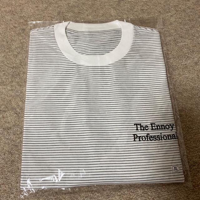 The Ennoy Professional BORDER TEE 黒 XL