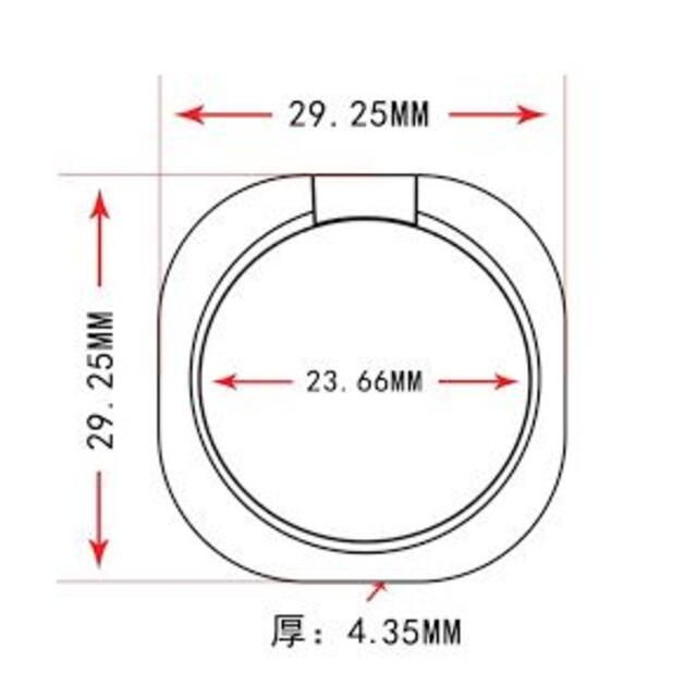 売り切れ続出！✨スマホリング バンカーリング  スマホ スマホ/家電/カメラのスマホアクセサリー(その他)の商品写真