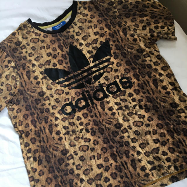 アディダス adidas オリジナルス レオパード豹柄 Tシャツ L | フリマアプリ ラクマ